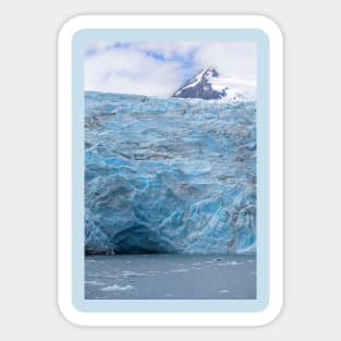 USA. Alaska. Glacier. Sticker